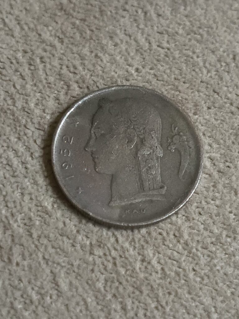 Belgiums 1952 1 Franc Coin A Symbol of Resilience