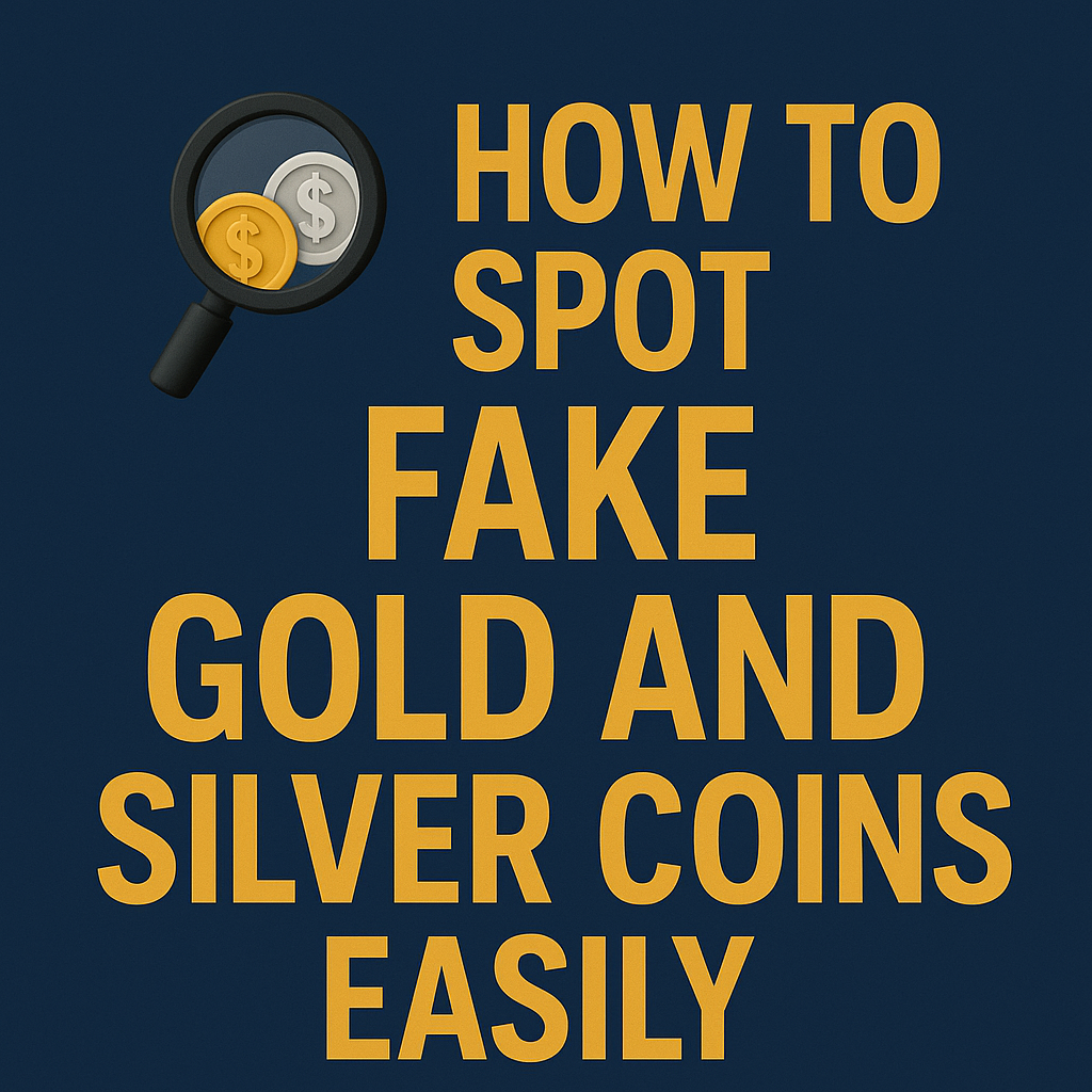 How to Spot Fake Gold and Silver Coins Easily