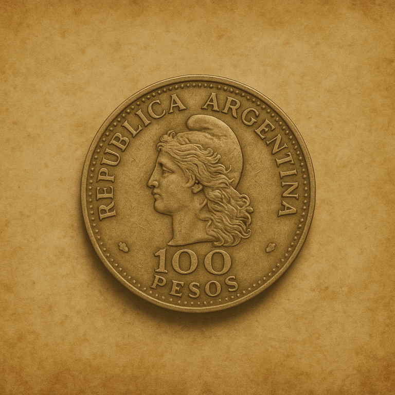 The 1979 Argentinian 100 Pesos Coin