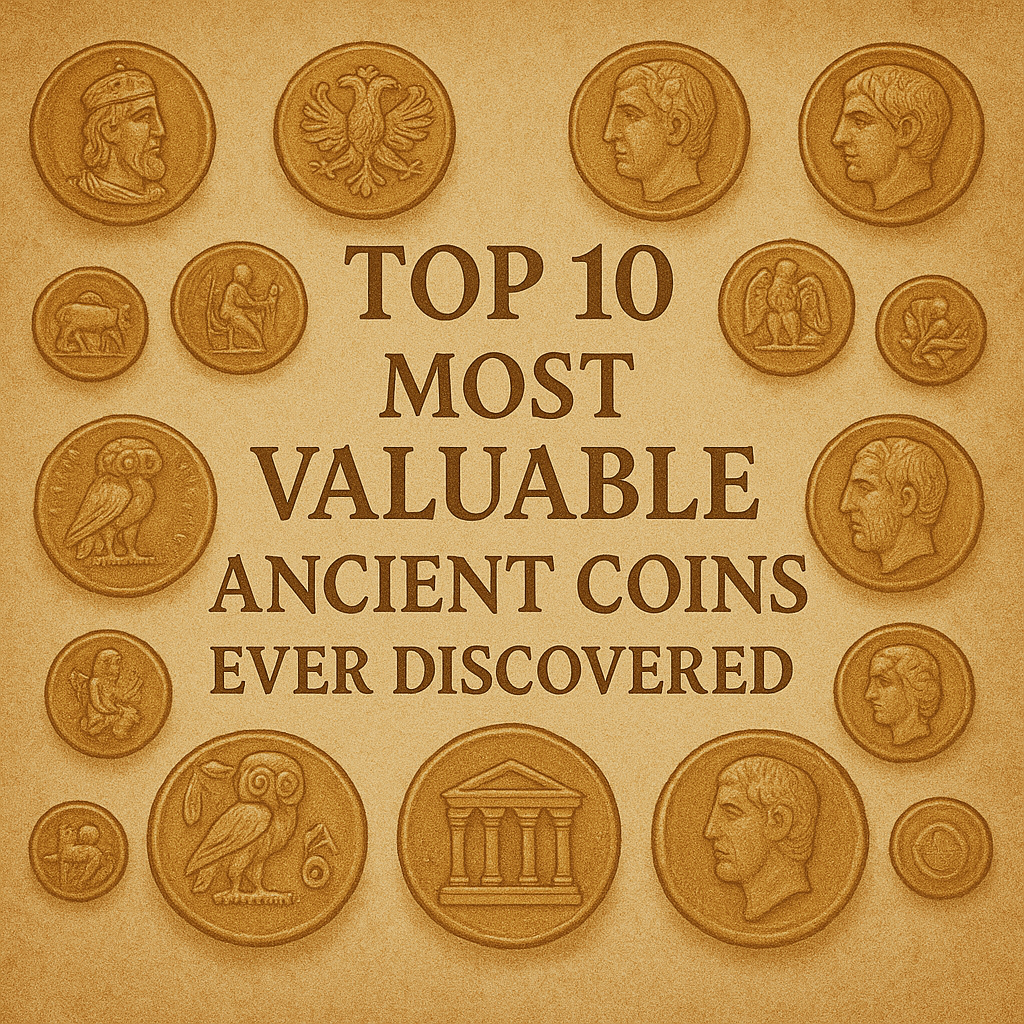 Top 10 Most Valuable Ancient Coins Ever Discovered 1 Top 10 Most Valuable Ancient Coins Ever Discovered