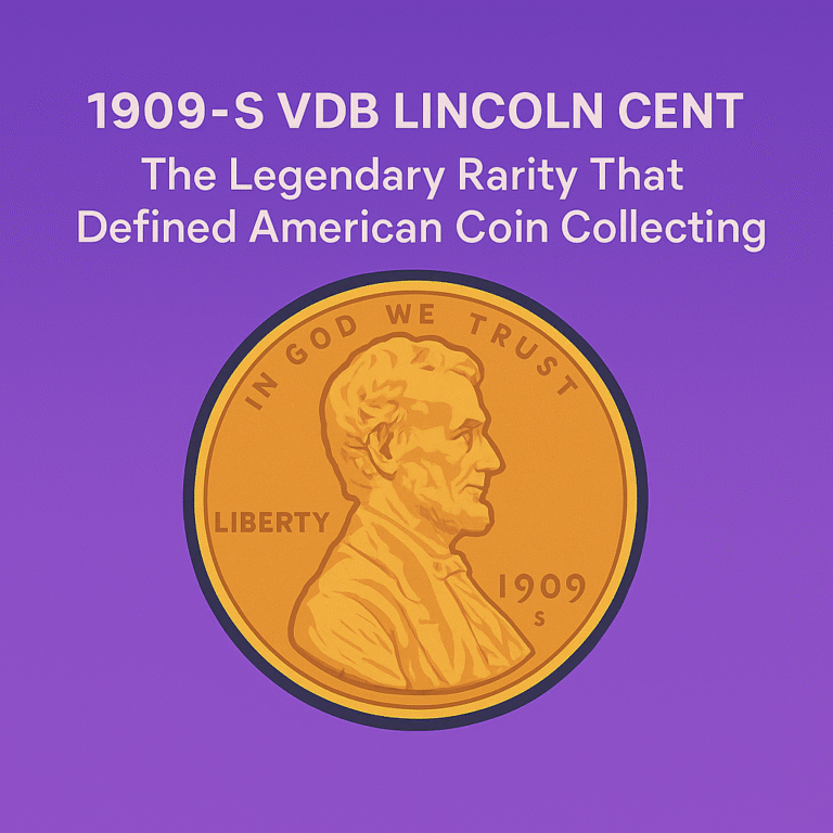 1909-S VDB Lincoln Cent The Legendary Rarity That Defined American Coin Collecting