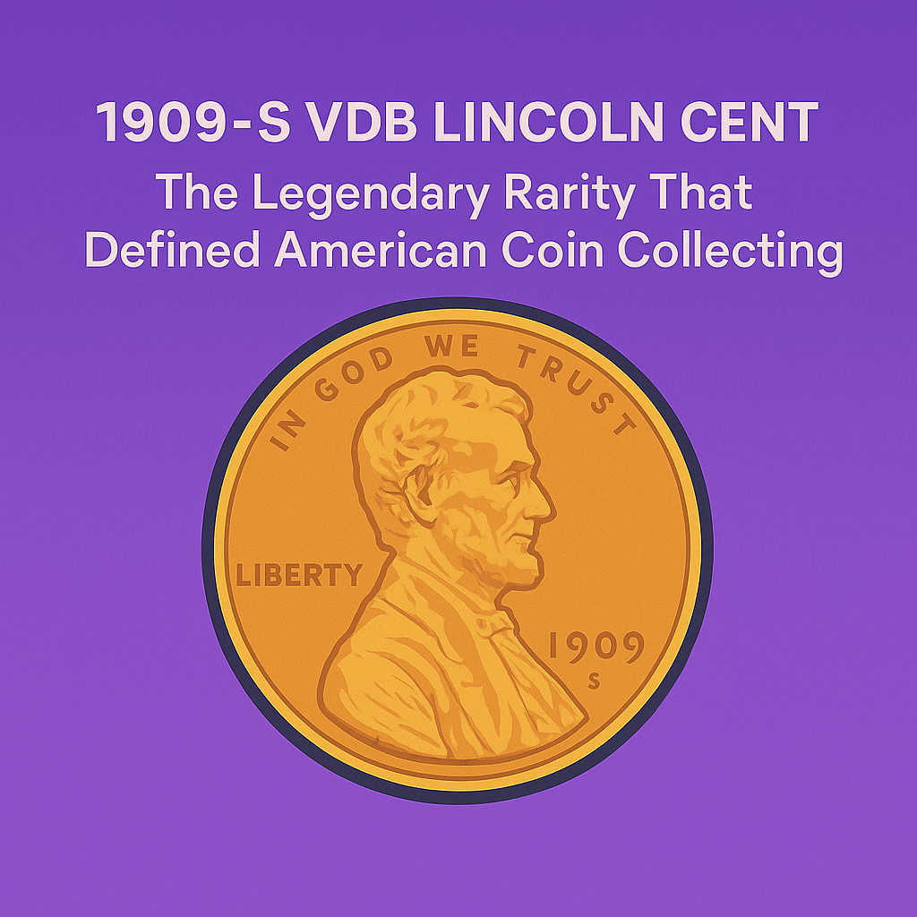 1909-S VDB Lincoln Cent The Legendary Rarity That Defined American Coin Collecting