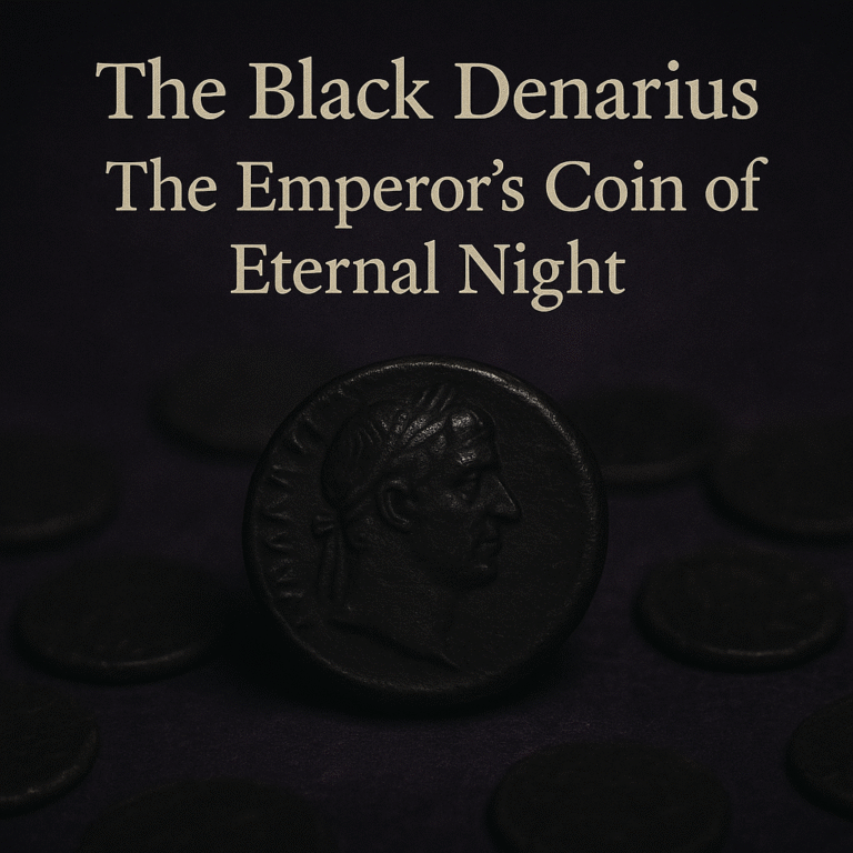 The Black Denarius – The Emperor’s Coin of Eternal Night