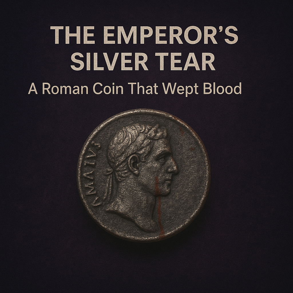 The Emperor’s Silver Tear — A Roman Coin That Wept Blood