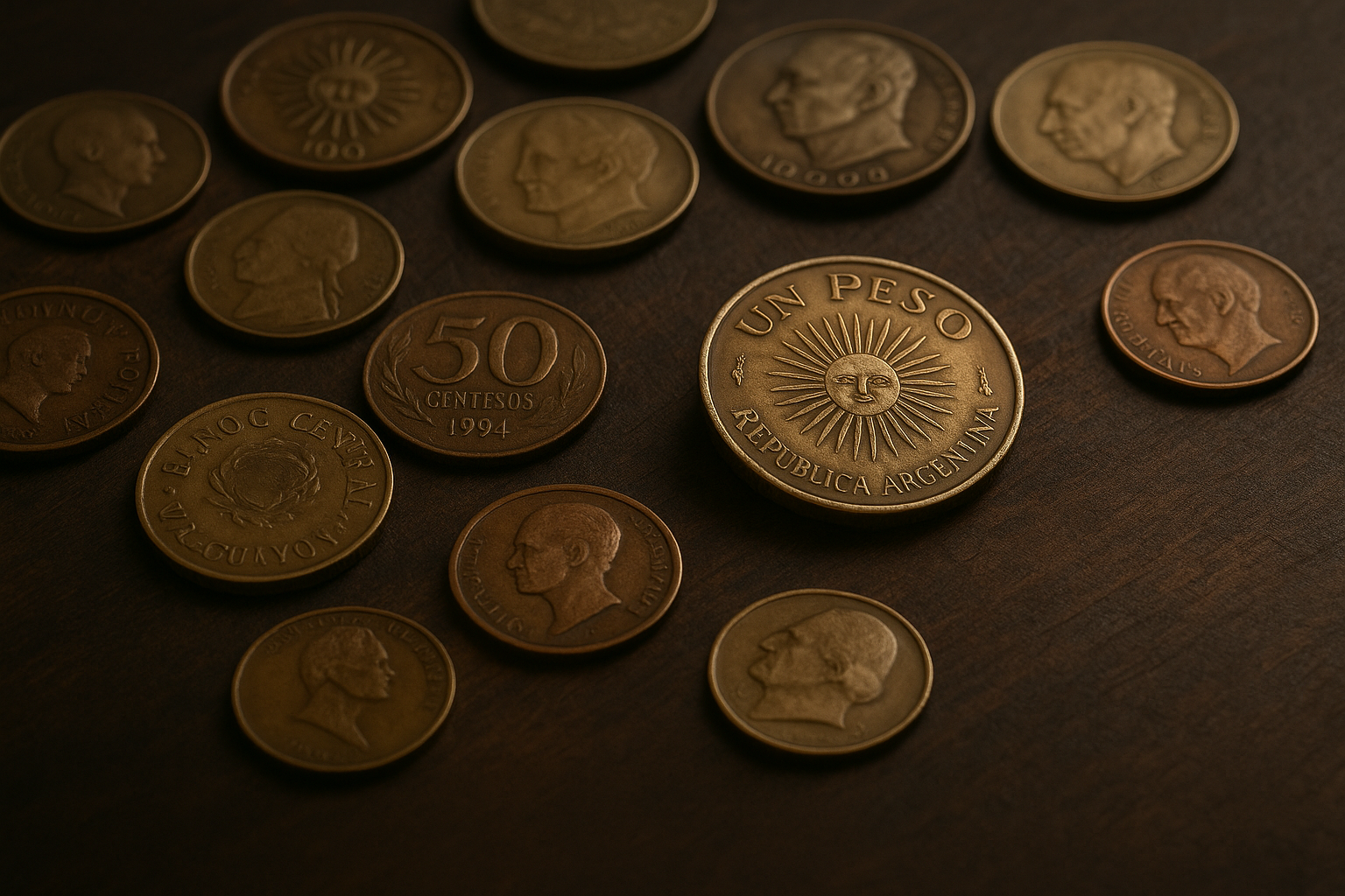 The South American Coins of Myth and Memory