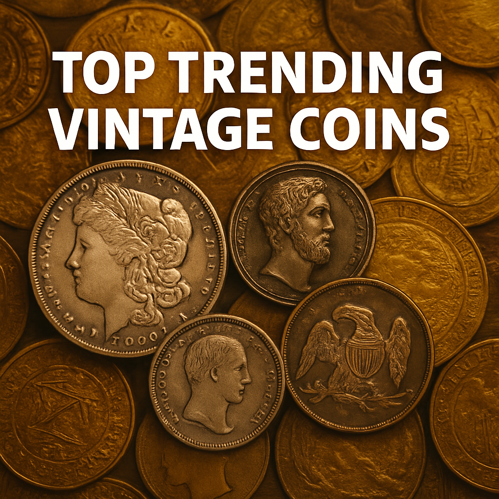 Top Trending Vintage Coins in October 2025