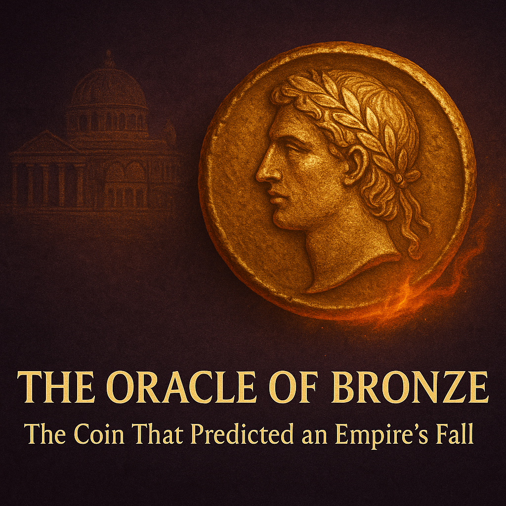 🟠 The Oracle of Bronze — The Coin That Predicted an Empire’s Fall