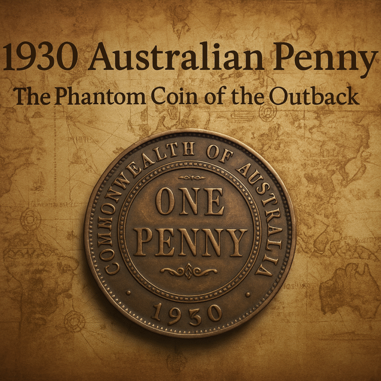 1930 Australian Penny — The Phantom Coin of the Outback