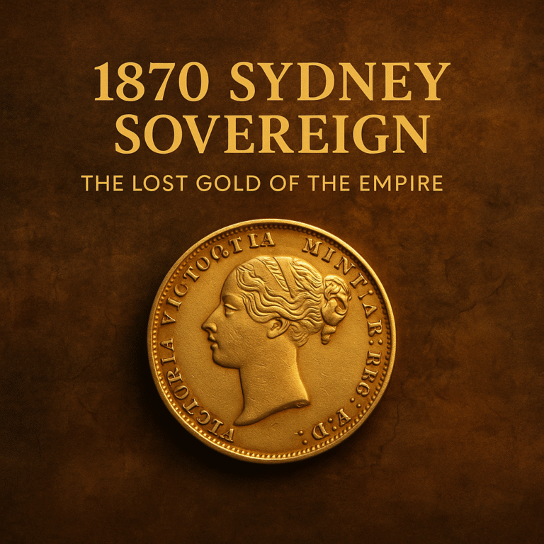 🇦🇺 1870 Sydney Sovereign — The Lost Gold of the Empire