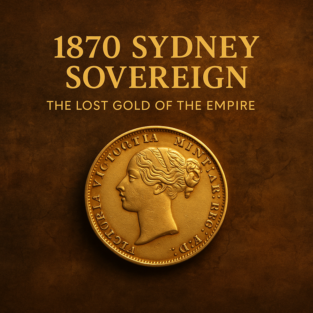 🇦🇺 1870 Sydney Sovereign — The Lost Gold of the Empire
