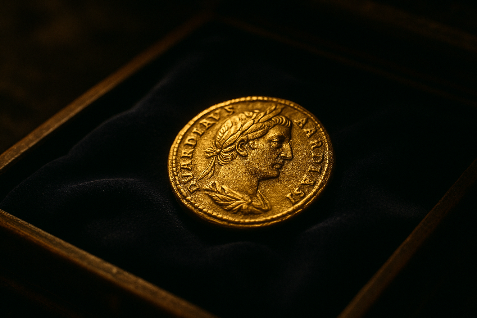 Elite ancient coin created for rulers and royal courts