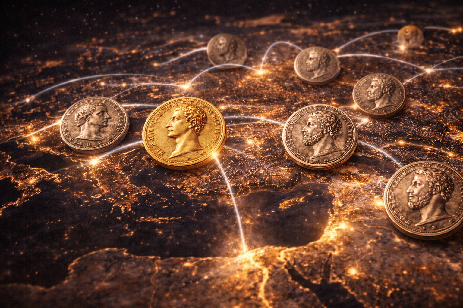 Roman coins spreading imperial identity across the empire