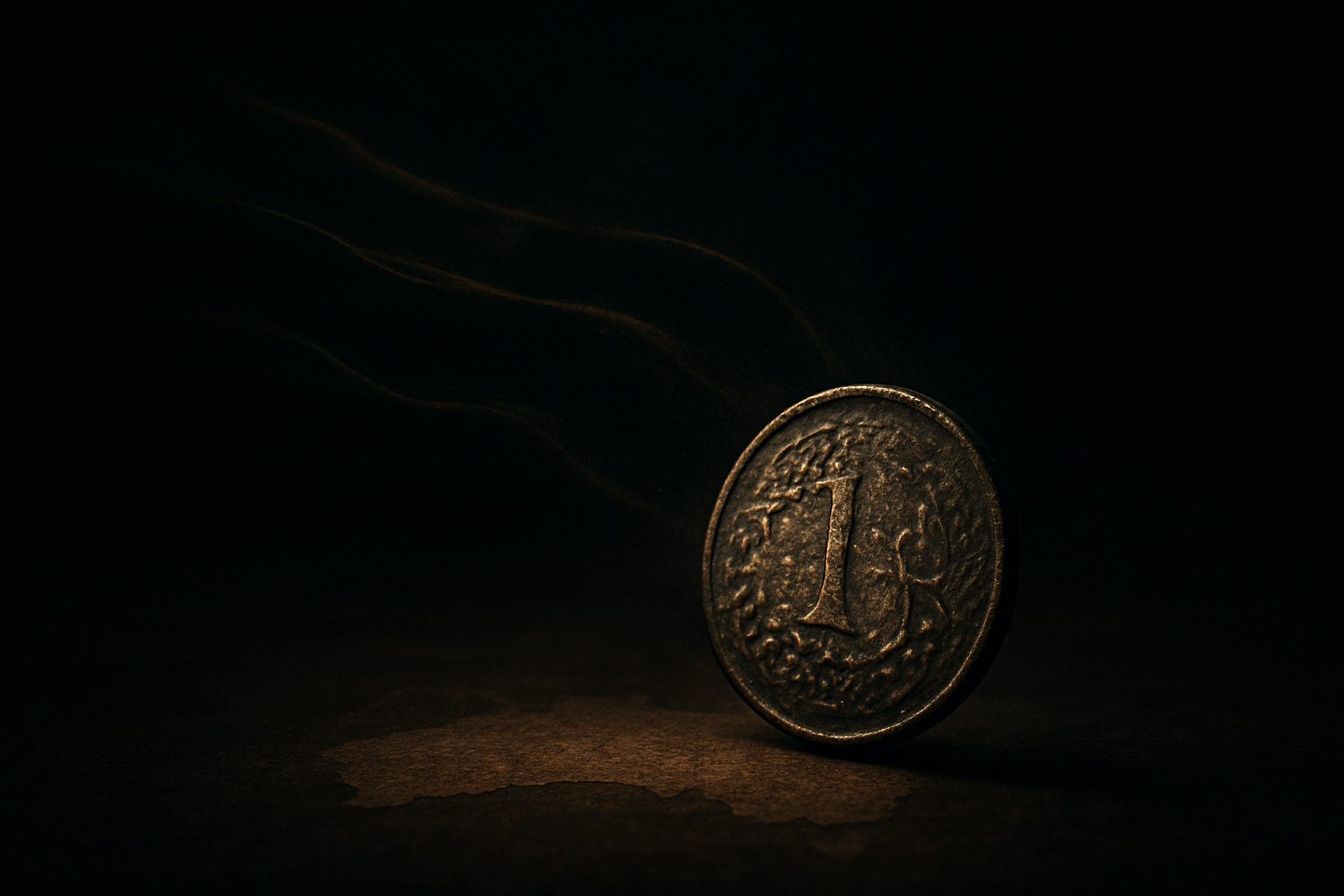 Single historic coin symbolizing the long pursuit of collectors through time