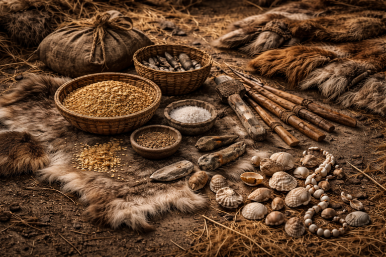 Early trade before coins existed